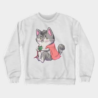 warm kitty Crewneck Sweatshirt